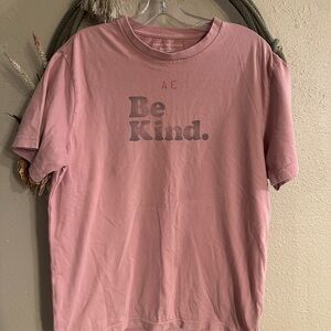 American Eagle Outfitters Kids Pink 'Be Kind' T-Shirt